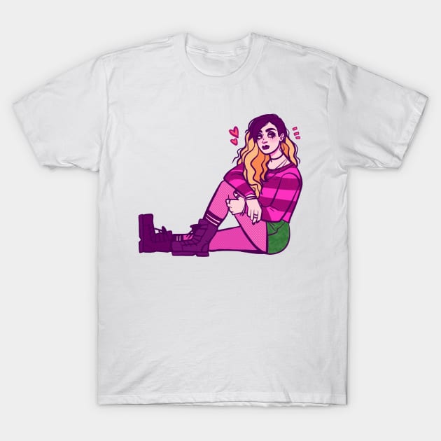 Janis sitting! T-Shirt by AngelicaNyneave